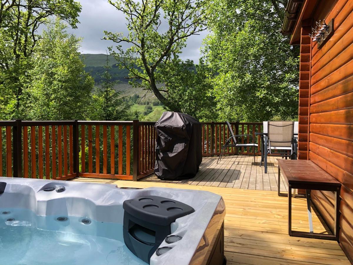 Balquhidder Braes Holiday Park Lodges, Mostly With Hot Tubs And Pet Friendly, Ev Facilities Lochearnhead Exterior foto